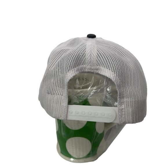 Lazy Ranch Wear embroidered cow Patch Trucker Gray Snap Back cowgirl - Picture 8 of 14